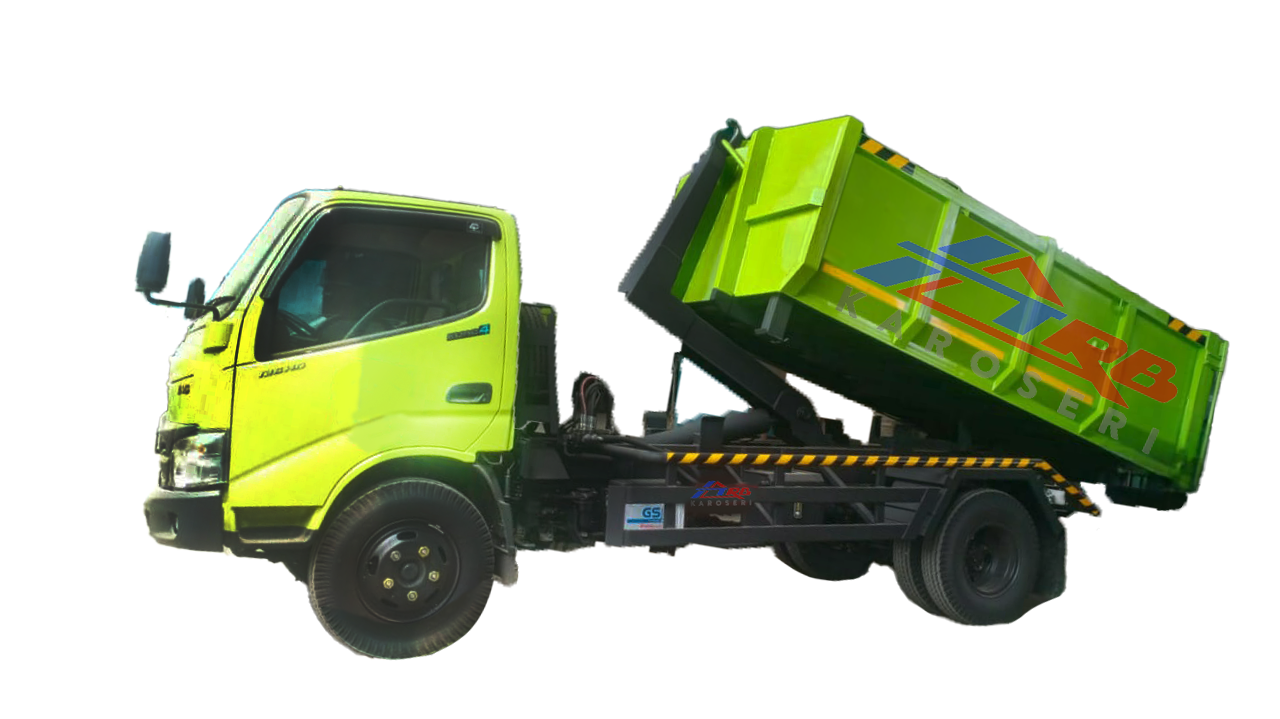  truk bak besi canter