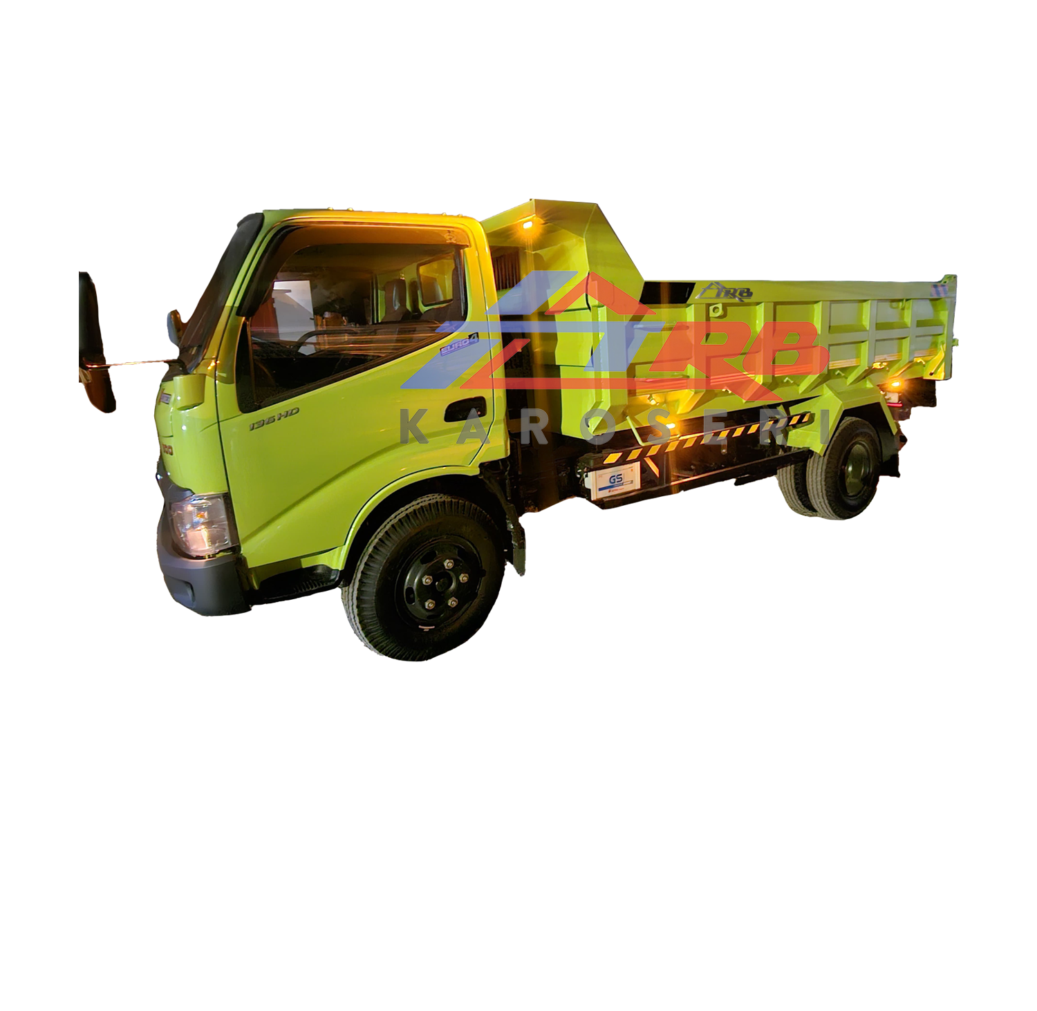 dump truk 6 roda