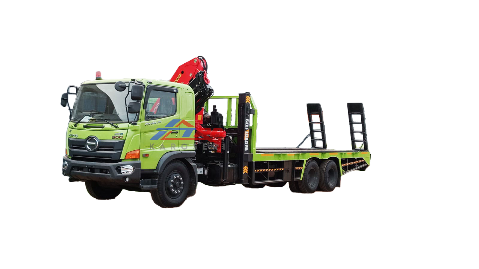 truk flatbed winch